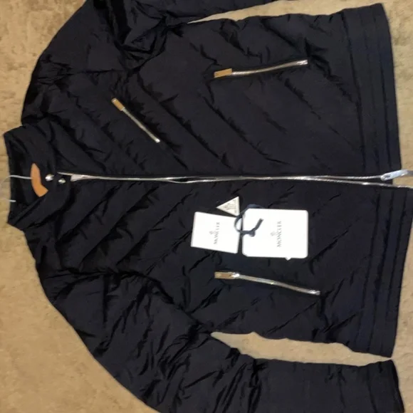 Monclear Gittaz down Biker jacket